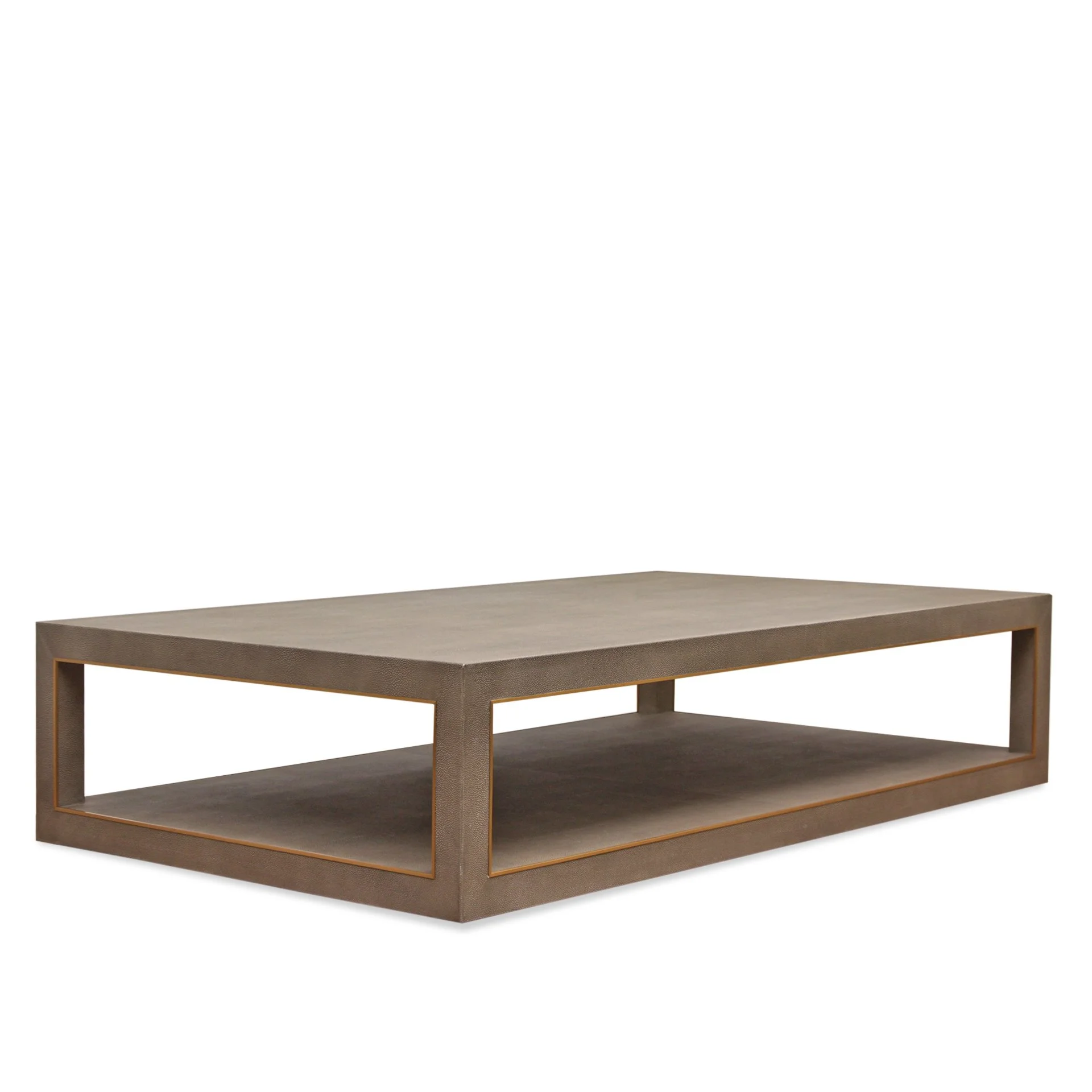 Shagreen coffee table restoration hardware deals